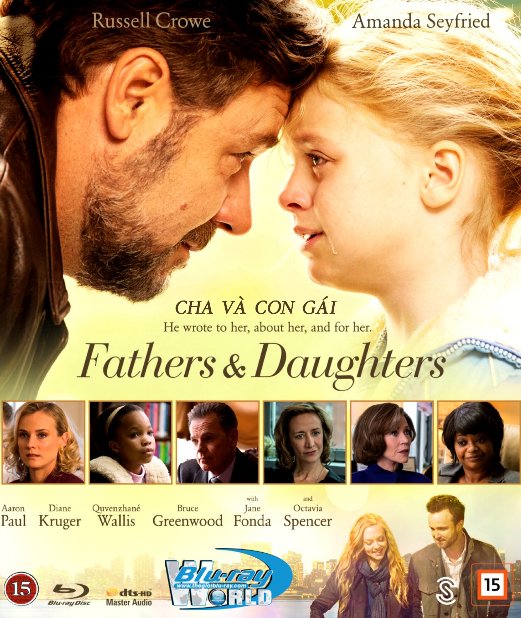 B2626. Fathers and Daughters 2016 - Cha Và Con Gái 2D25G (DTS-HD MA 5.1)